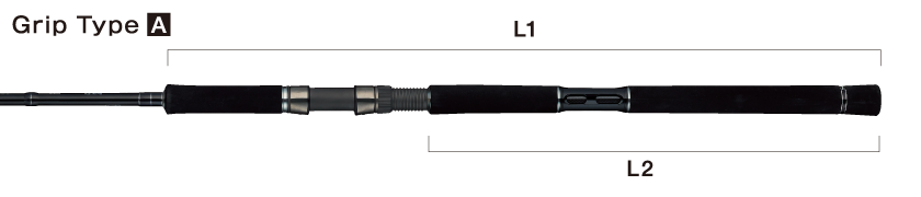 Caña de pesca de orilla Tailwalk RIZE SHOOTER SSD S910H