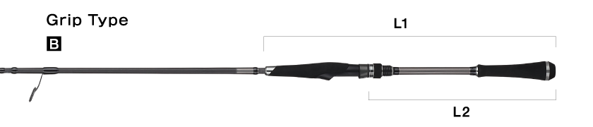 Tailwalk OUTBACK S68/84M-P6.5 Spinning Travel Rod