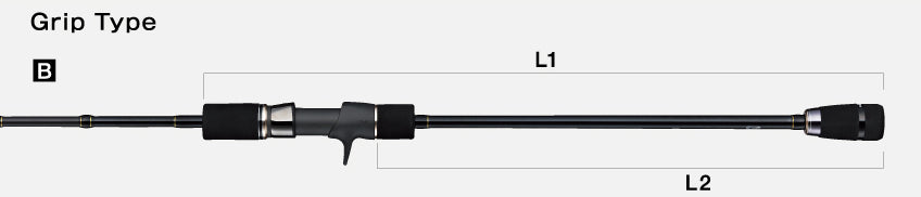 Caña de jigging de paso lento Tailwalk SLOW BUMP TZ 5710