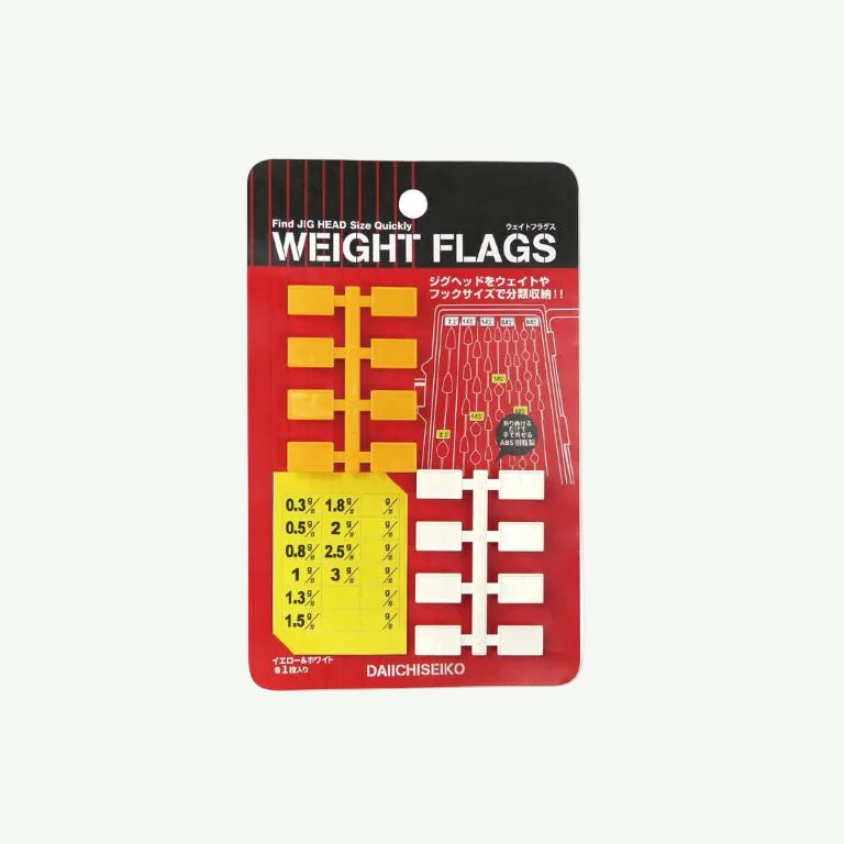 Daiichiseiko Weight Flags Jig Head Organising Tool