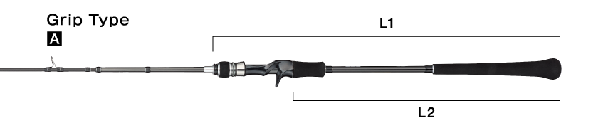 Tailwalk L JIGGYS SSD C631 FSL Light Jigging Rod