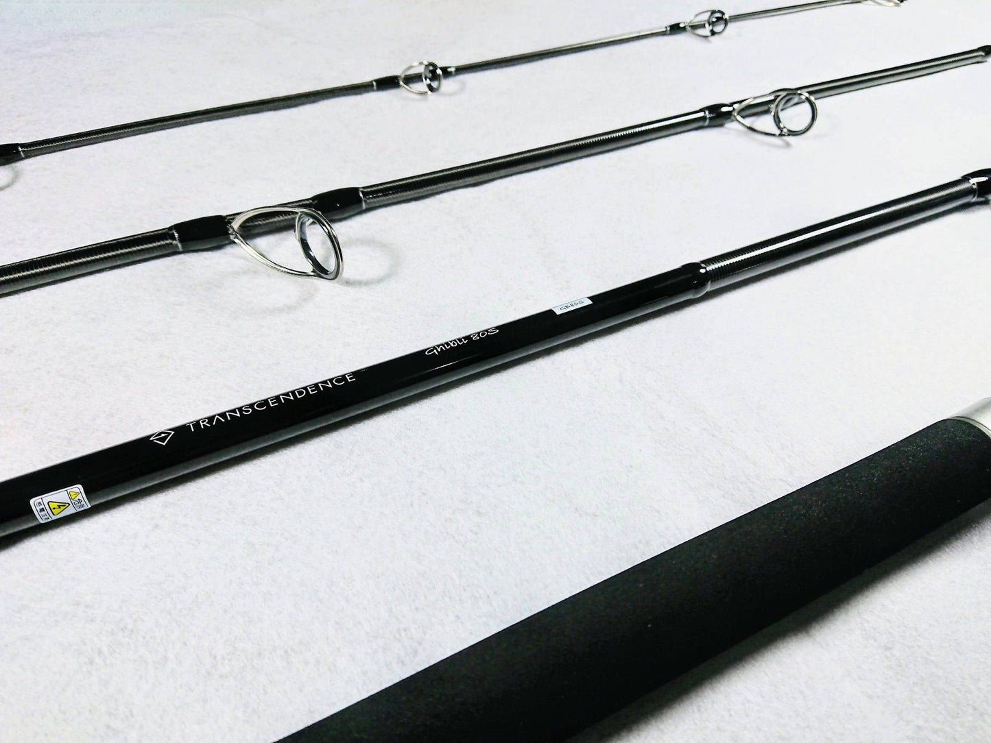 Isometric view of Ghibilis 80S travel topwater rod