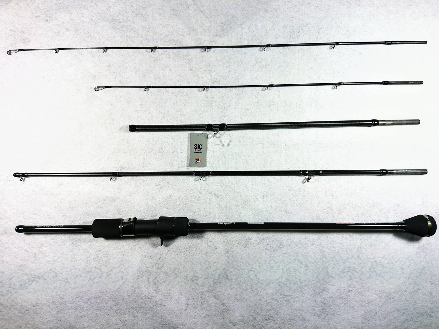 Caña de viaje para jigging de paso lento Transcendence Eta quattro65B+