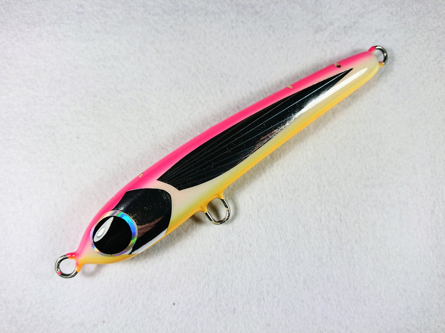 Tio Fishing Glow Pink Fly Fish Topwater Stickbait