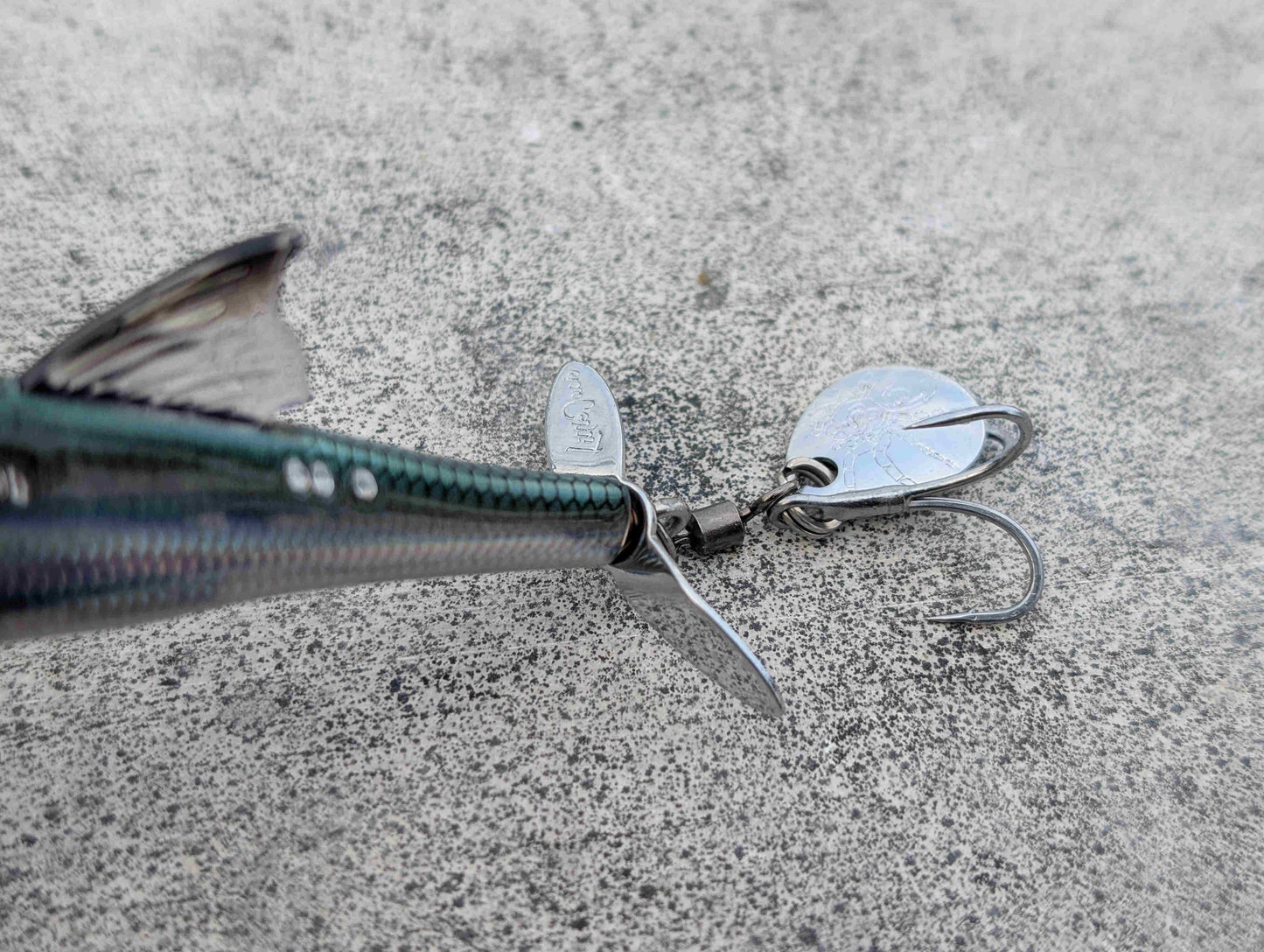 Pececillo de hélice de superficie SEGROCK de Little Jack