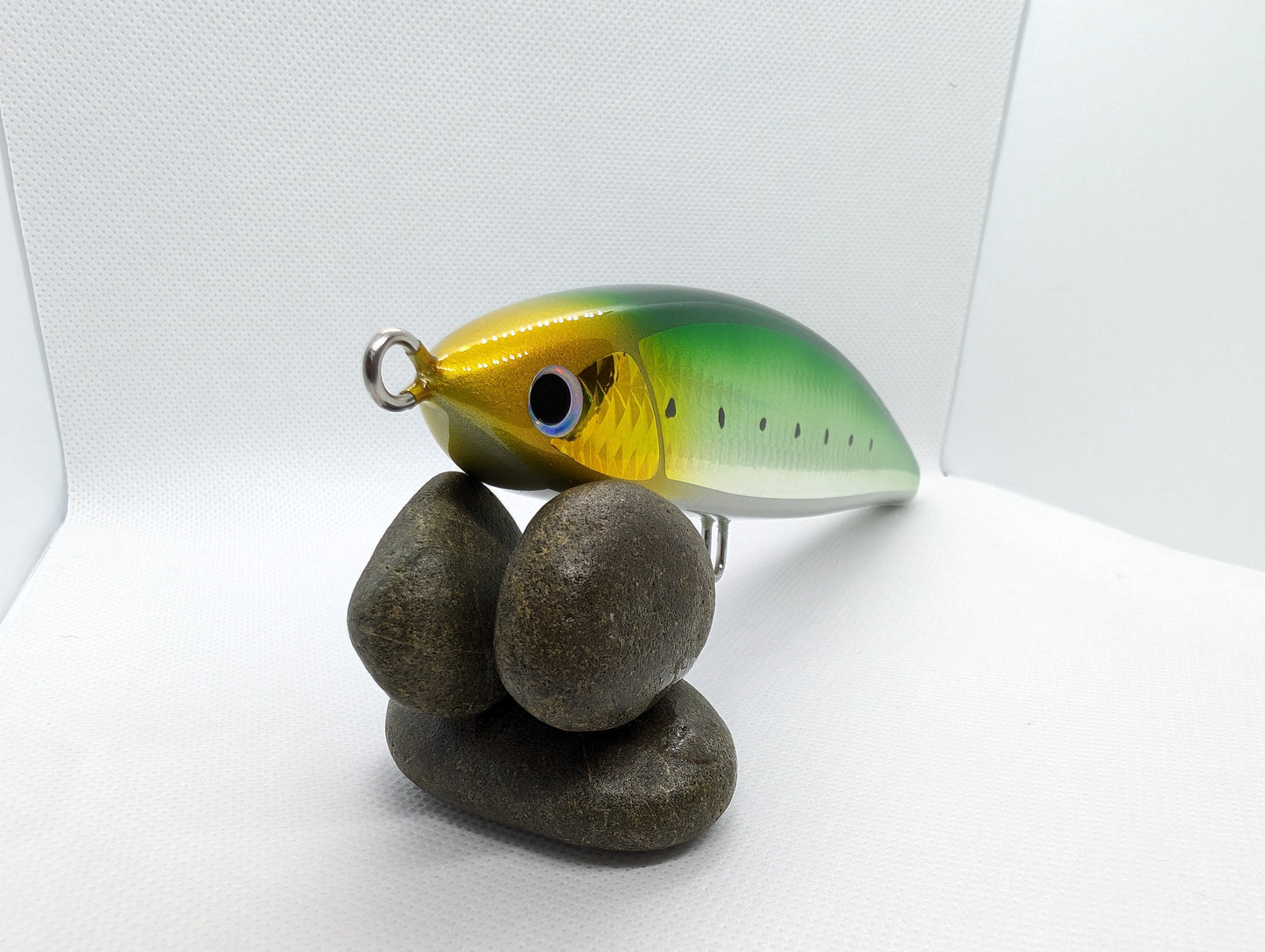 Fish Trippers Village Le Grand Tango 190 Topwater Stickbait Lure Greenback GH Sardini
