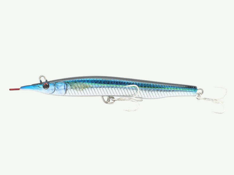 Little Jack Sayoris Topwater Sinking Stickbait Colour Blue and Silver