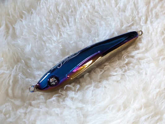 hibiki lapis 190 titanium topwater lure stickbait