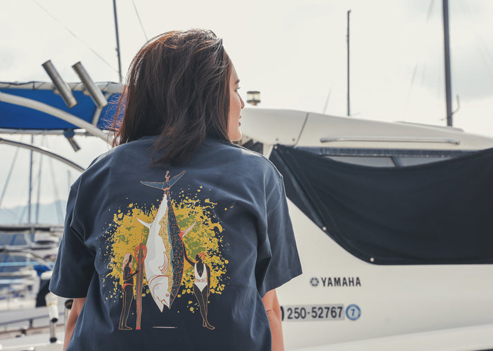 Navy Apparel RIIFE TUNA T Shirt