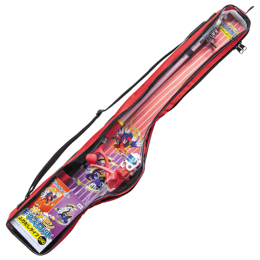 Combo de caña de pescar para niños Valleyhill Pokémon 240 Rojo Escarlata