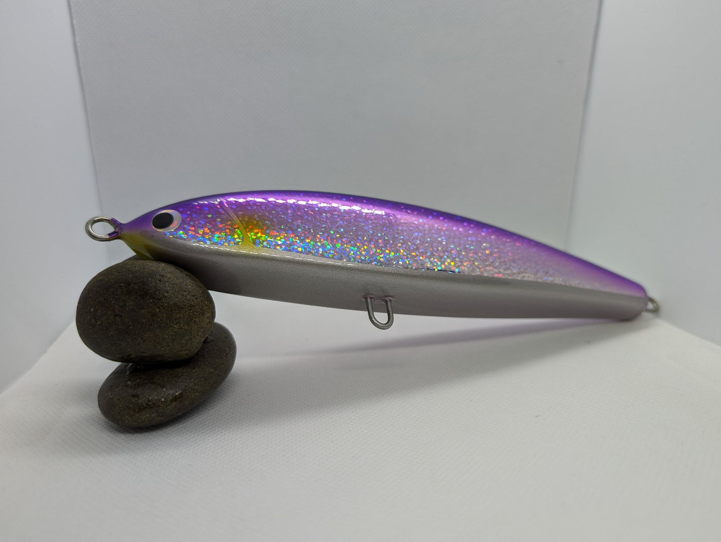 Señuelo de superficie Fish Trippers Village Le Grand Tango 190 Purpleback Saury