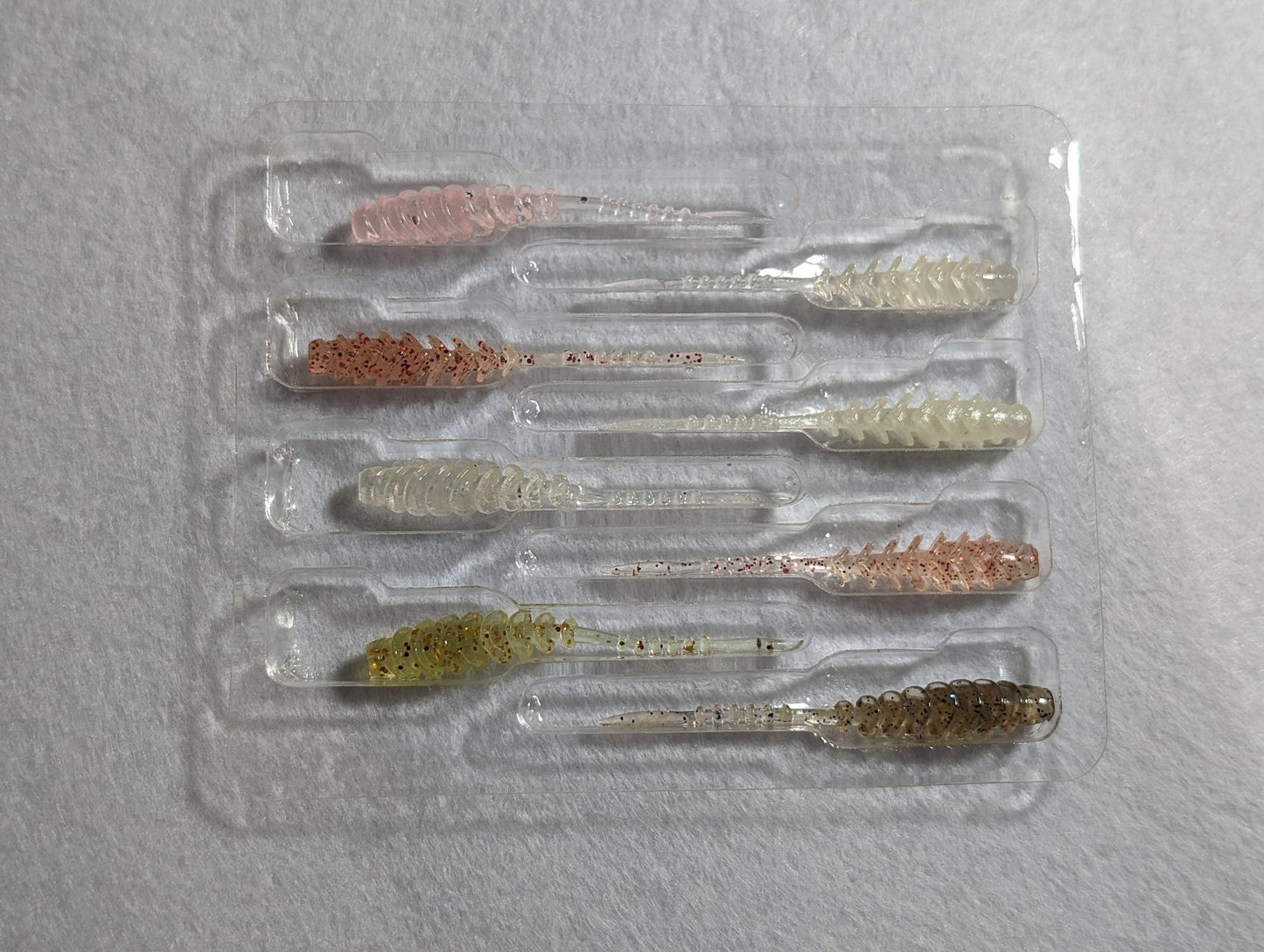 MAGBITE Vacuum Ring Assorted Pack 2" Ajing Soft Bait