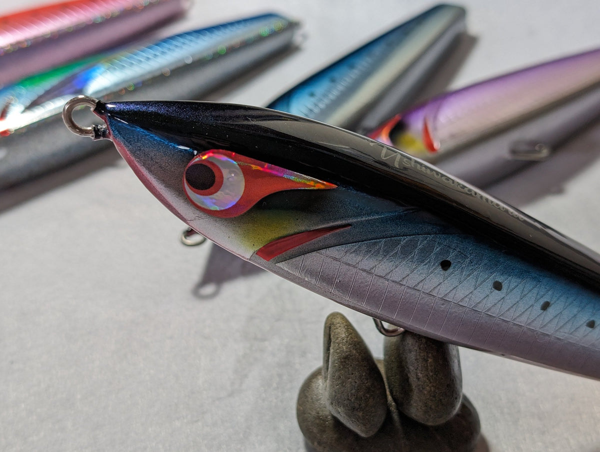 Bozles Ushiwakamaru 180 RED BELLY SARDINE Topwater Stickbait