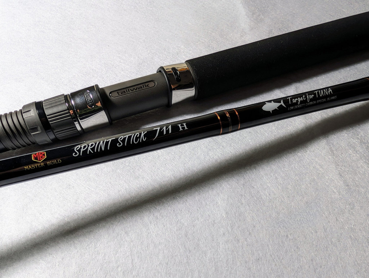 taiwalk topwater fishign rod sprint stick711h master build
