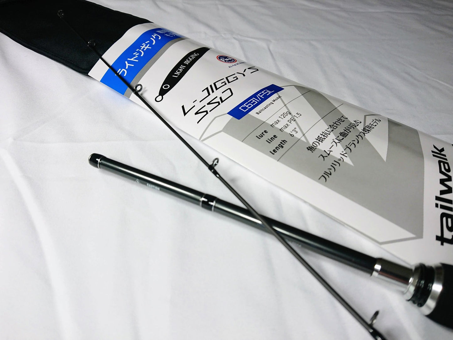 tailwalk light jigging rod L jiggys ssd 6 feet 3