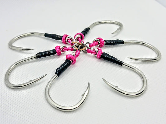 Sistema de anzuelo doble Hibiki Casting con anzuelo auxiliar