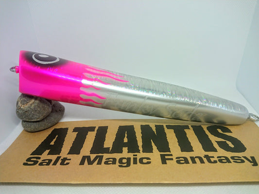 Atlantis Funky Soda 200F Topwater Popper Sakura Pink Flame