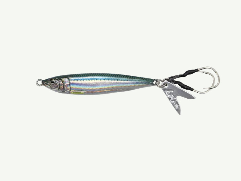 Little Jack Metal Adict Type Zero side view color Scale Sardine