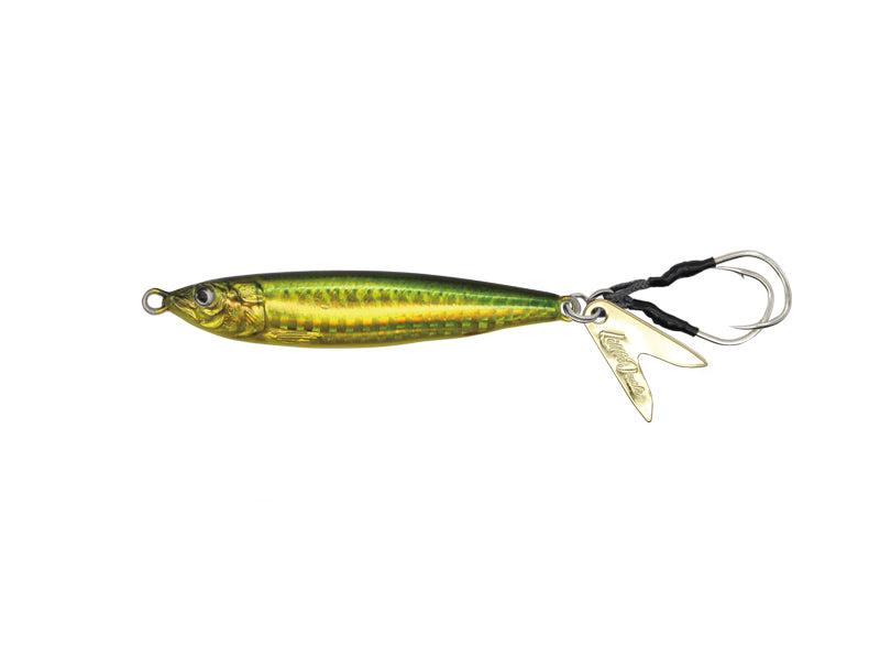 Little Jack Metal Adict Type Zero side view color Green Gold Sardine UV