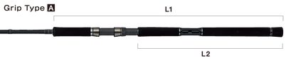 Caña de pesca de orilla Tailwalk RIZE SHOOTER SSD S910H 