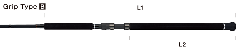 Caña de superficie Tailwalk SPRINT STICK SSD 80XXH 