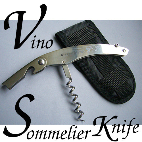 G · SAKAI VINO SOMMELIER Folding Knife