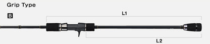 Caña de jigging de paso lento Tailwalk SLOW BUMP TZ 5710 