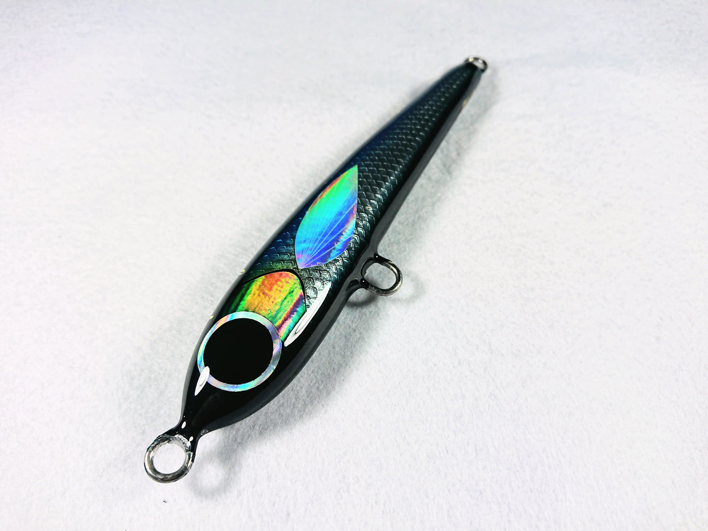 Float Stickbait | Tio Fishing - Blue Silver Fly Fish