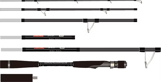 Caña de viaje Transcendence Mistral XX para casting y jigging 