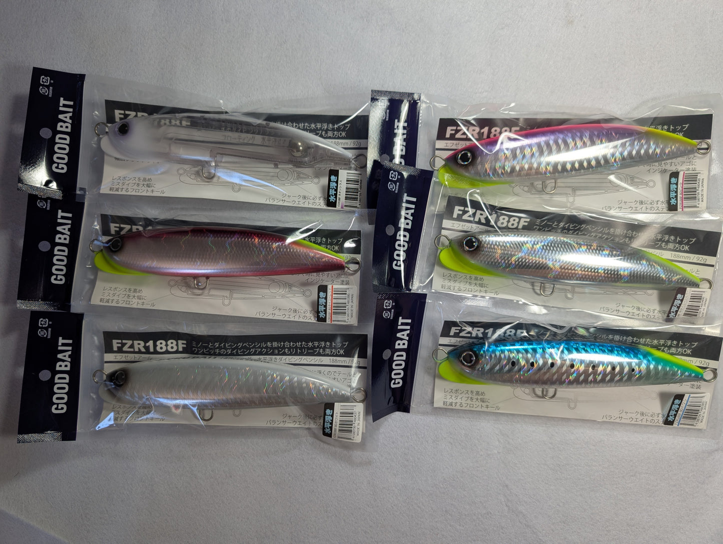 GOOD BAIT FZR 188F Topwater Stickbait