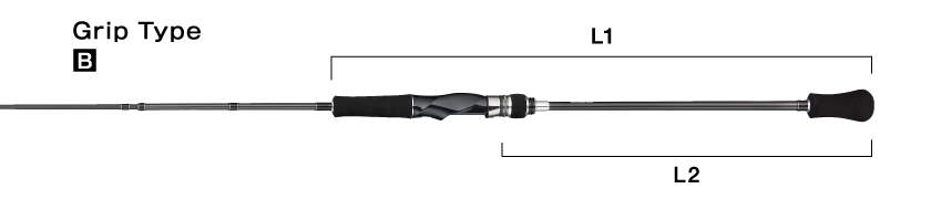 Tailwalk L JIGGYS SSD S6400 FSL 超轻型跳汰钓竿