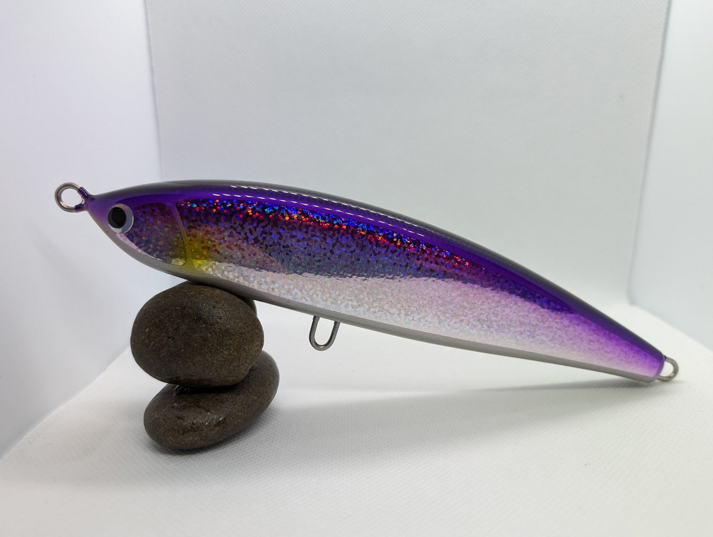 Fish Trippers Village Stickbait Purple Silver