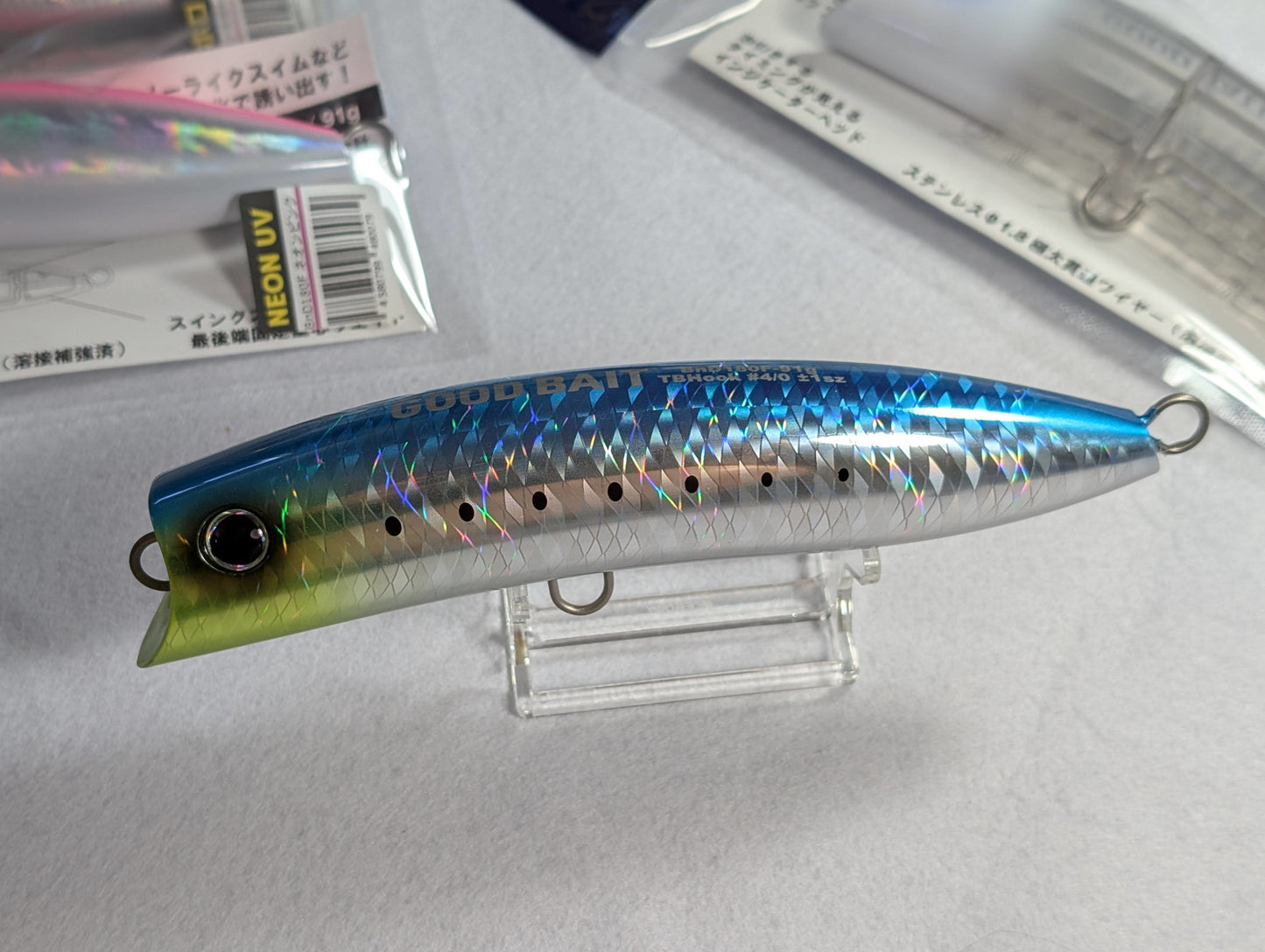 good bait bnd 180f topwater popper lure