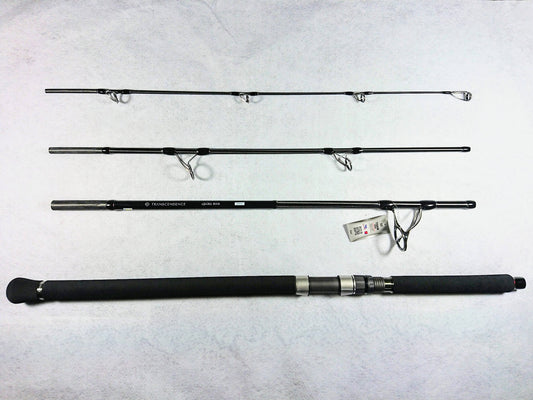 Ghiblis Travel Topwater Rod in 4 sections top view