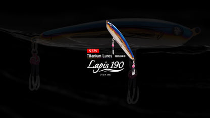 Hibiki Lapis 190 Titanium Topwater Stickbait