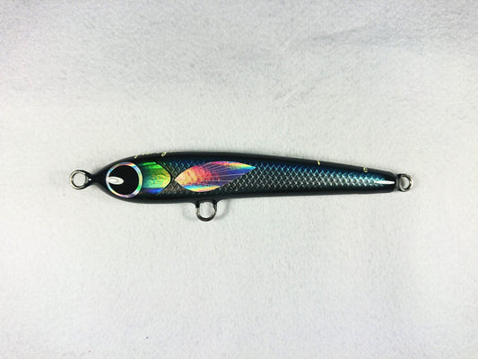 mullet stickbait blue silver black