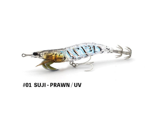 Little Jack Onlinest Fish and Squid Jig Color #01 SUJI-PRAWN / UV