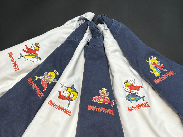 Navy Apparel Angelfish Long Sleeve