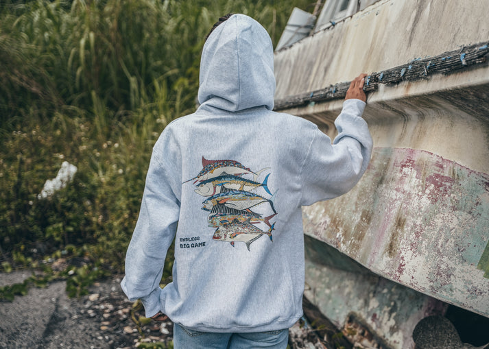 Navy Apparel Big Game Hoodie
