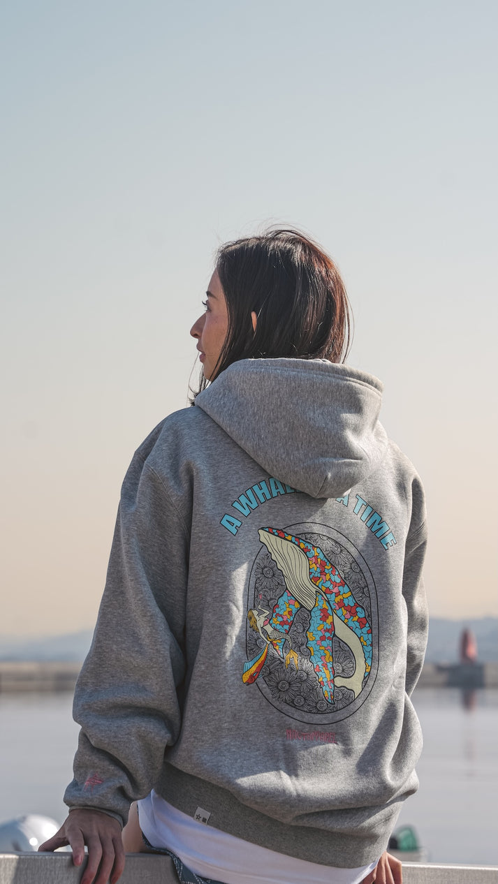 Navy Apparel Whale Mermaid Hoodie Hoodie