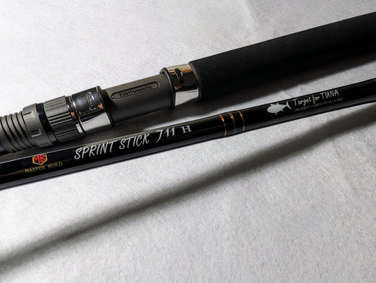 taiwalk  topwater fishign rod sprint stick711h master build