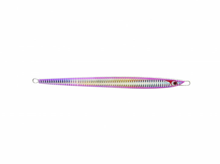 Slow Pitch Jig Hatsu Color Pink Edge Silver