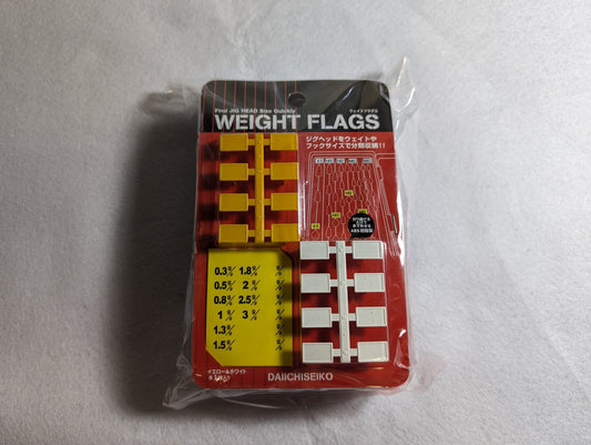 Daiichiseiko Jig Head Weight Flags