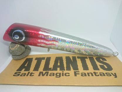 atlantis funky soda 200 popper red silver
