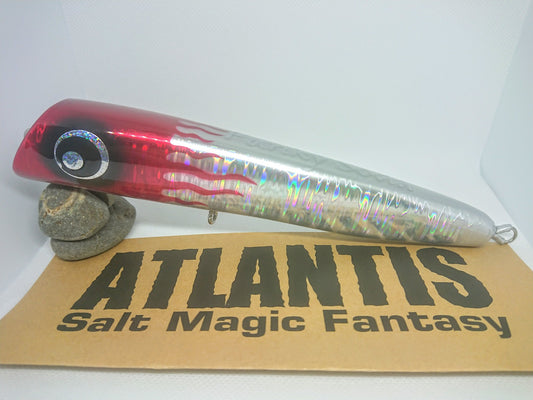 atlantis funky soda 200 popper red silver