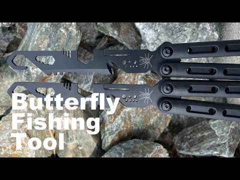 PLAT/little jack butterfly fishing tool matt black-Fishing Tackle Store-en