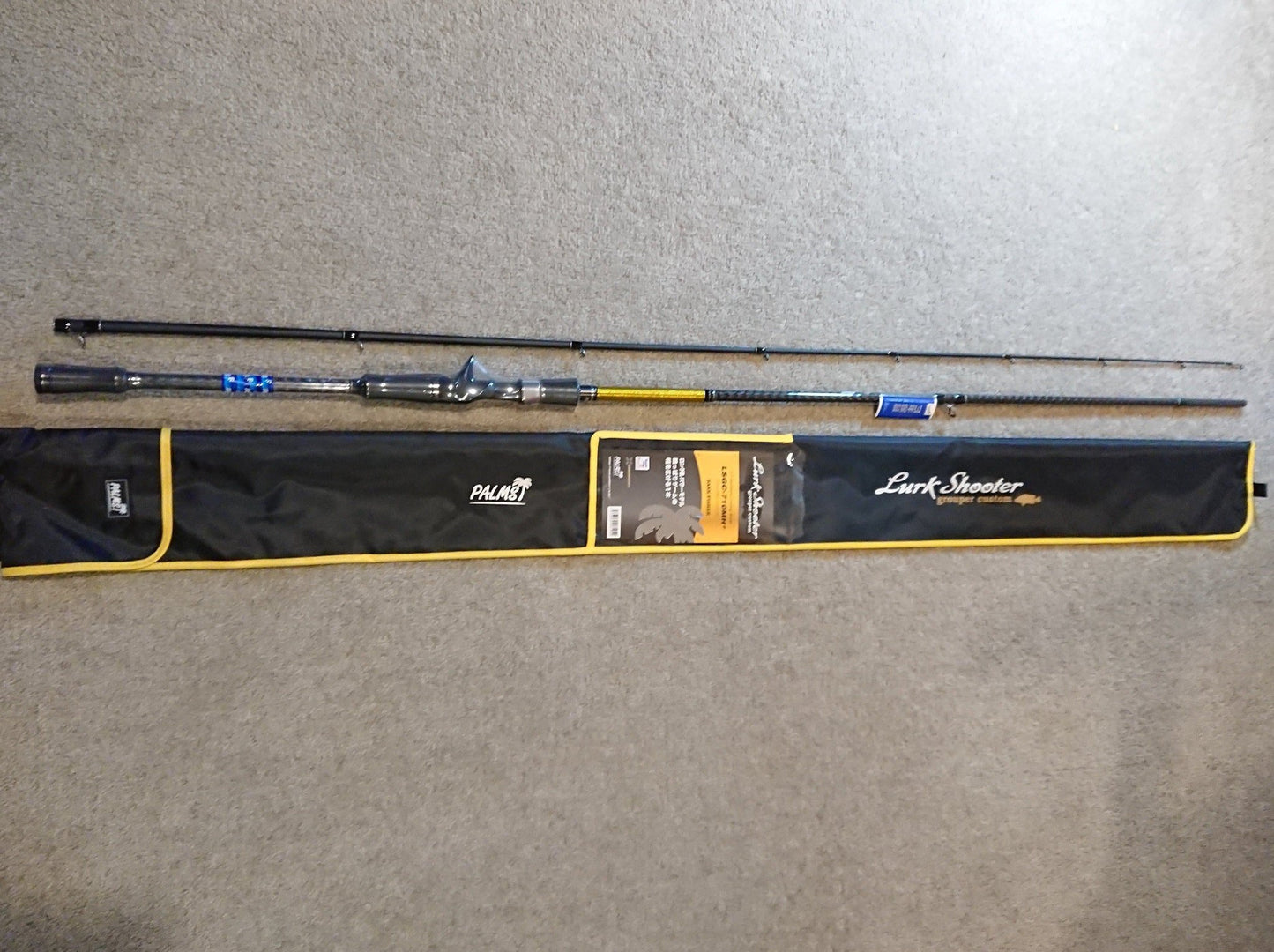 palms lurk shooter softbaiting rod